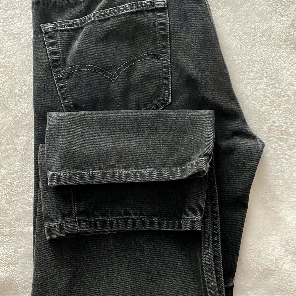 Levis 505 36x29 black jean - Picture 6 of 8